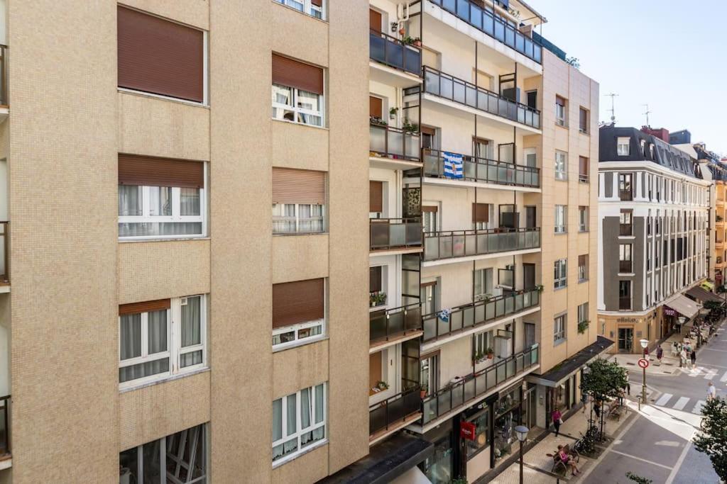 Terraza Playa Y Calle Peatonal Ess03377 San Sebastián Exterior foto
